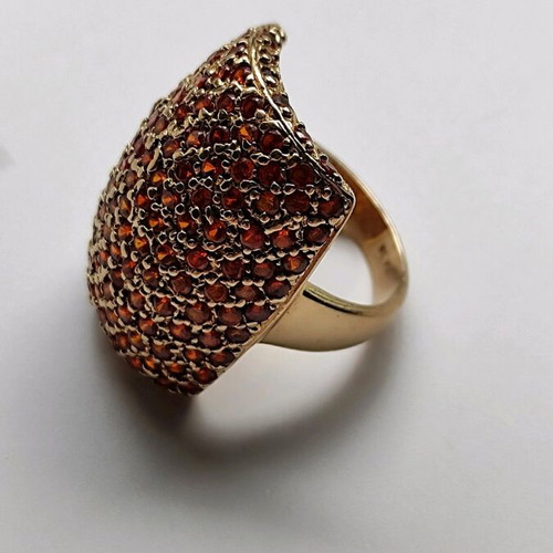 Gold ring.