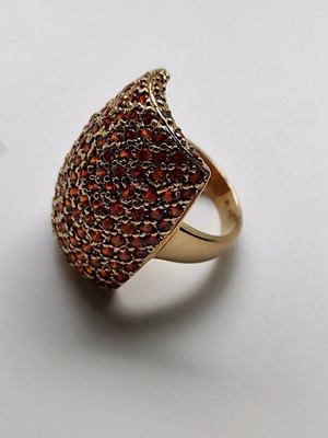 Gold ring.