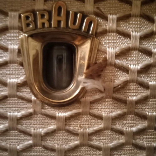Vintage Bakelite Radio 50s Braun s44 used
