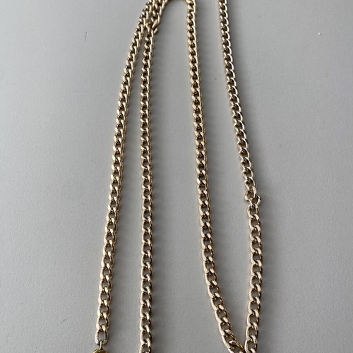 Collectible gold-colored chain necklace 40 cm like new