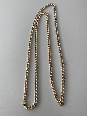 Collectible gold-colored chain necklace 40 cm like new