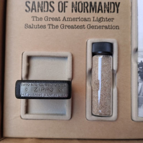 Zippo D-Day 60th Anniversary Collectible Set like new