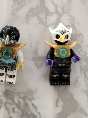 Lego Ninjago, Chima & Karagounis Collectible Figure Set like new