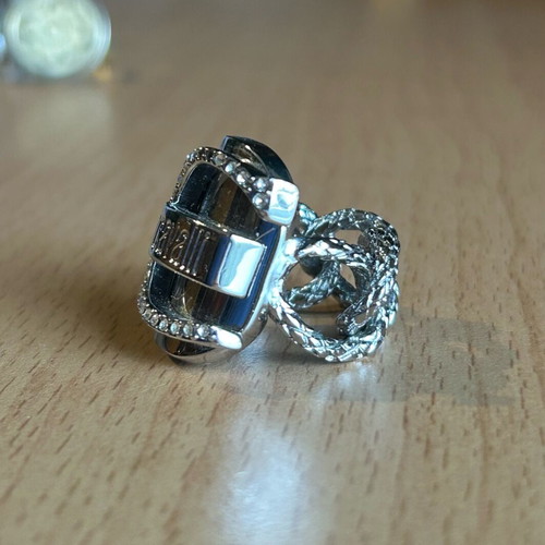 Just Cavalli ring like new, size 48, silver