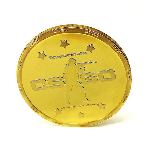 Counter-Strike Global Offensive Gold Coin new, collectible souvenir
