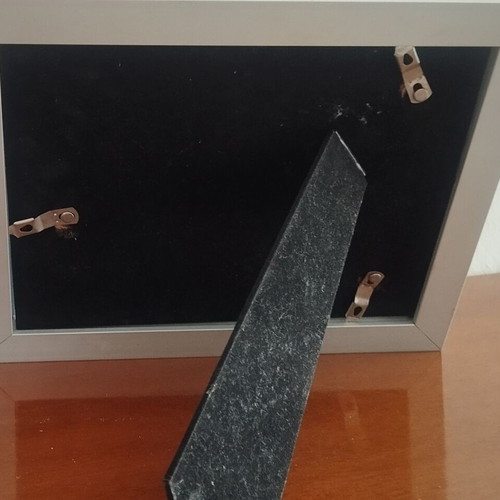 Silver photo frame 14x19cm used
