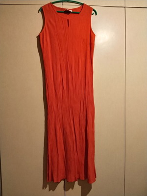 Long dress like new, red, size M
