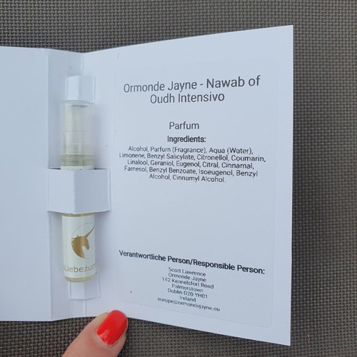 Ormonde Jayne Nawab of Oudh Intensivo Parfum sample 2 ml