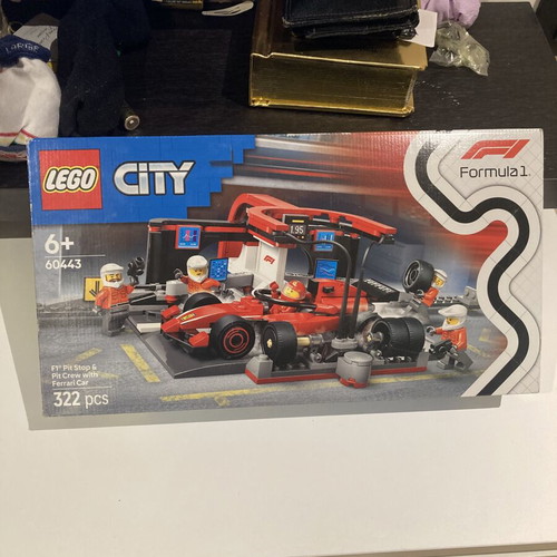 Lego 60443 City Formula 1 Pit Stop set