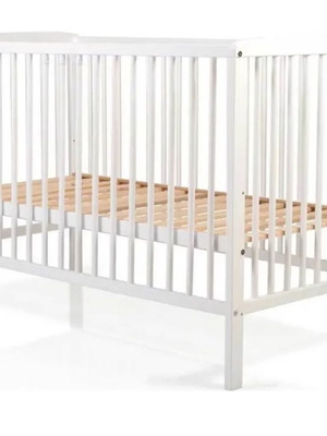 Cangaroo Milky Way κούνια για στρώμα 60x120cm μεταχειρισμένη, λευκή