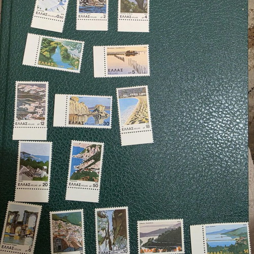 Complete sets of mint stamps 1978-1982, new