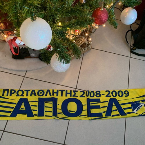 ΑΠΟΕΛ κασκόλ 2008 σαν καινούργιο