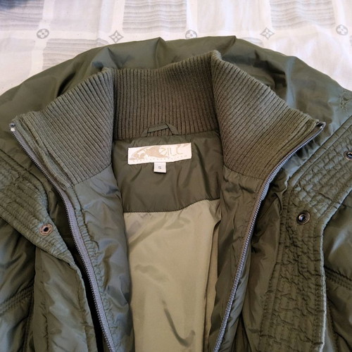 O'Neill women's jacket used, size S-M, green