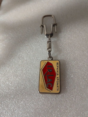 Vintage keychain used, promotional item