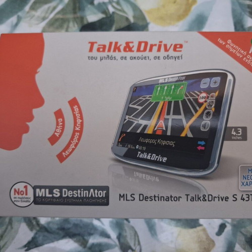 MLS Talk and Drive GPS navigation device used
