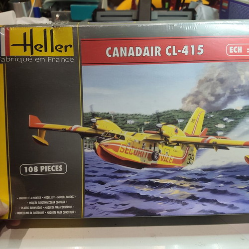 Heller Canadair CL-415 model kit 1/72 scale