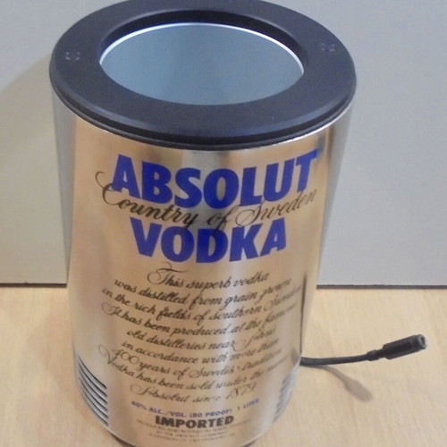 Absolut Vodka promotional metal fridge like new