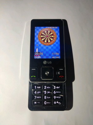 LG KC 550 κινητό σαν καινούργιο, μαύρο