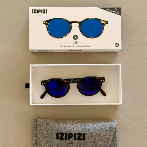 Izipizi Παιδικά γυαλιά ηλίου Blue Mirror Cat.3 σαν καινούργια με θήκη