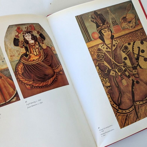 Qajar Paintings art book used, first edition 1972 by S. J. Falk