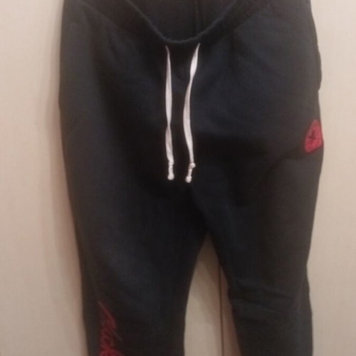 Converse black cotton sweatpants like new, size S