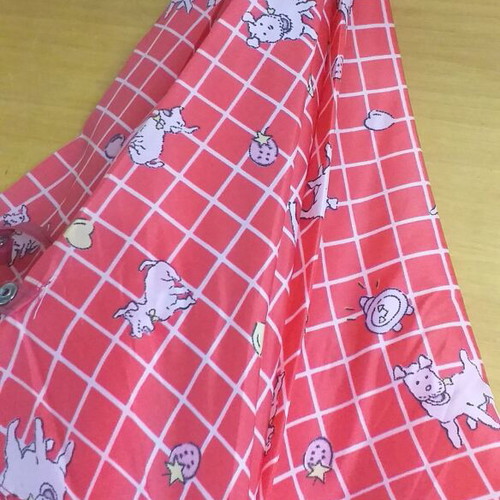 Vintage children's umbrella new with discoloration
