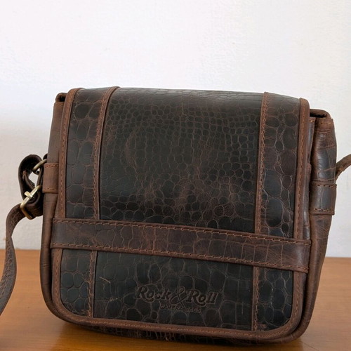 Rock & Roll leather camera bag used
