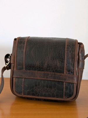 Rock & Roll leather camera bag used