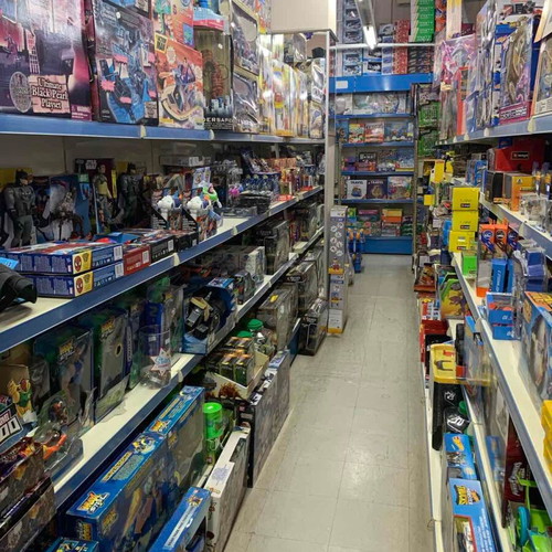 Professional Store Shelves like new, metal and wood by Spider and Voyatzoglou
