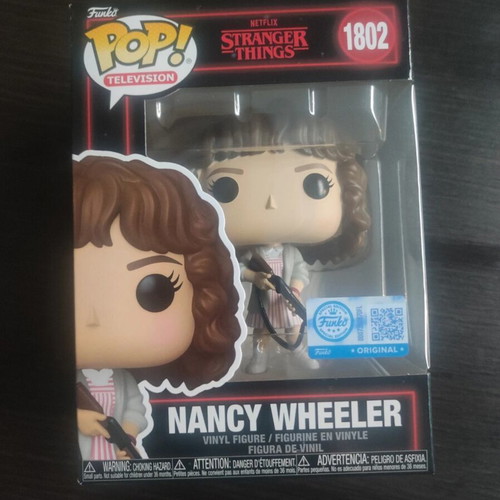 Nancy Wheeler Funko Pop new, Stranger Things vinyl figure