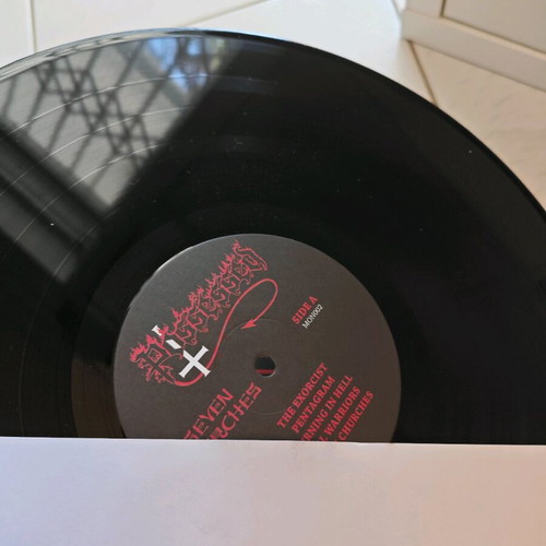 Possessed Seven Churches βινύλιο μεταχειρισμένο, LP, reissue, gatefold
