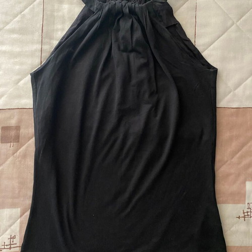 Massimo Dutti sleeveless top like new, size S, black