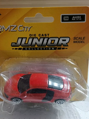 Die Cast Junior Audi R8 V10 φιγούρα καινούργια στην αρχική συσκευασία