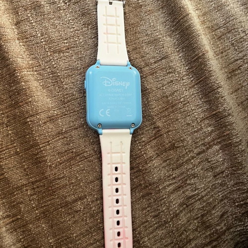 Disney children's watch like new, multicolor turquoise