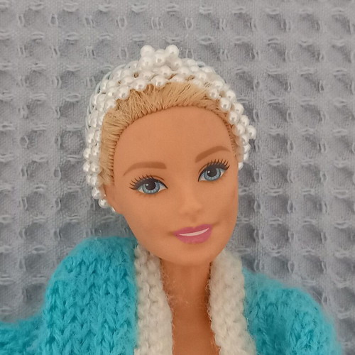 Barbie Mattel 1186 MJ. 1 NL 2015 used with handmade dress and hat