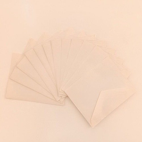 White mailing envelopes 15x12.5cm pack of 12 unused