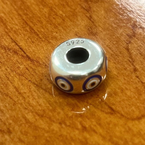 Charm Evil Eye 925 New, Silver