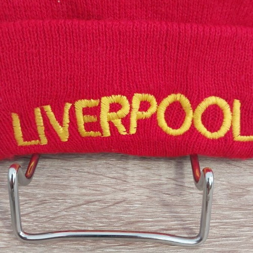 Liverpool beanie like new, red, authentic