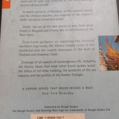 Thailand The Rough Guide travel book