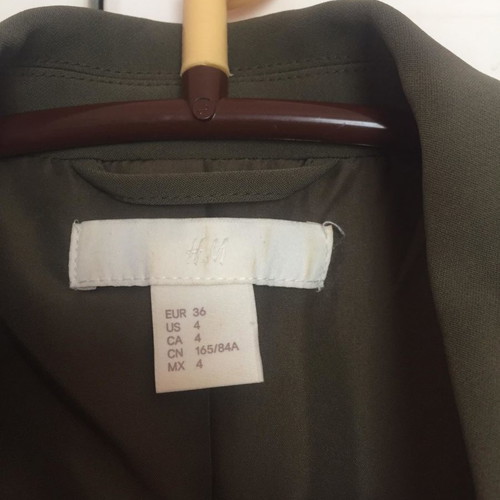 H&M jacket used, size small no36