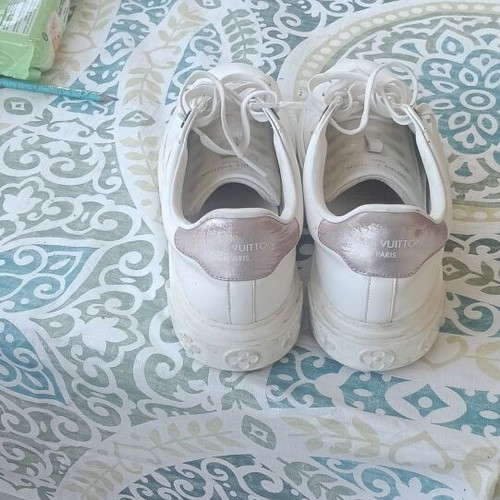 Louis Vuitton casual shoes size 41 used, white