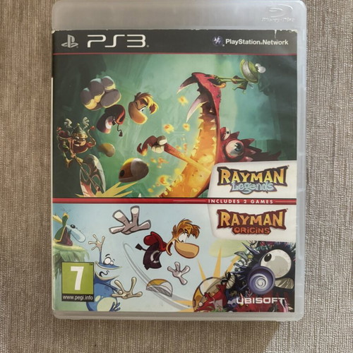 Rayman Legends & Origins PS3 game, English, defective