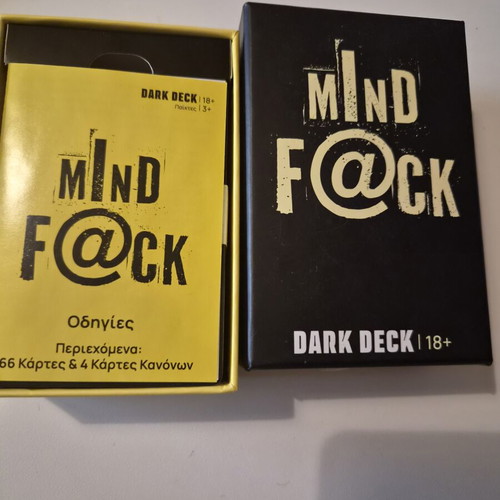 Mind F@ck card game by Dark Deck, age 18+