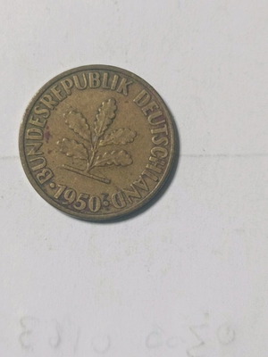 Νόμισμα 10 pfenning 1950 D μεταχειρισμένο