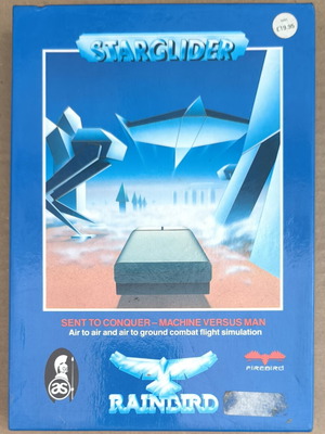 Starglider Rainbird Firebird Apple II game used, very good condition