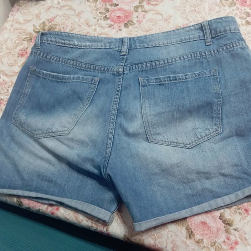 Matis Mini Denim Shorts like new, turquoise, size XL