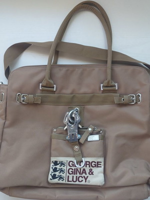 George Gina & Lucy shoulder bag like new, beige