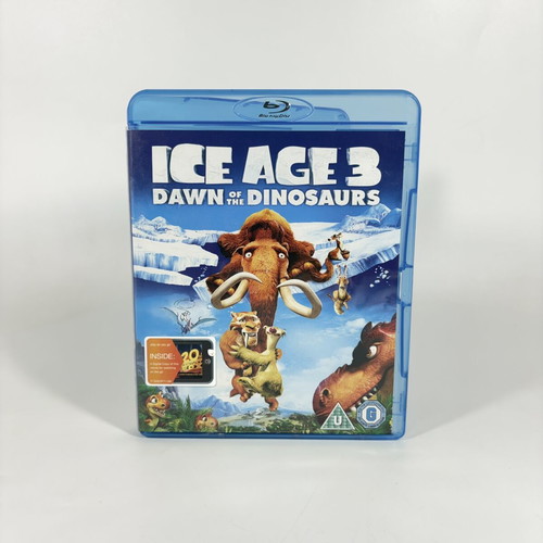 Ice Age 3 Dawn of the Dinosaurs Blu-Ray like new with English subtitles