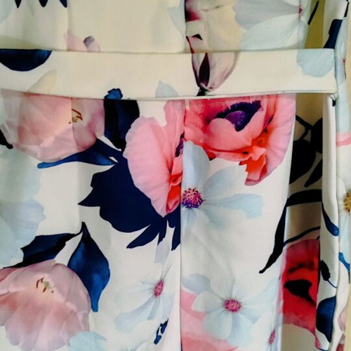 Floral Mini/Midi Dress Blossom Small New with Tags
