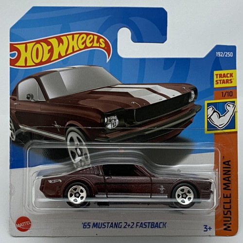 1965 Ford Mustang 2+2 Fastback Hot Wheels new